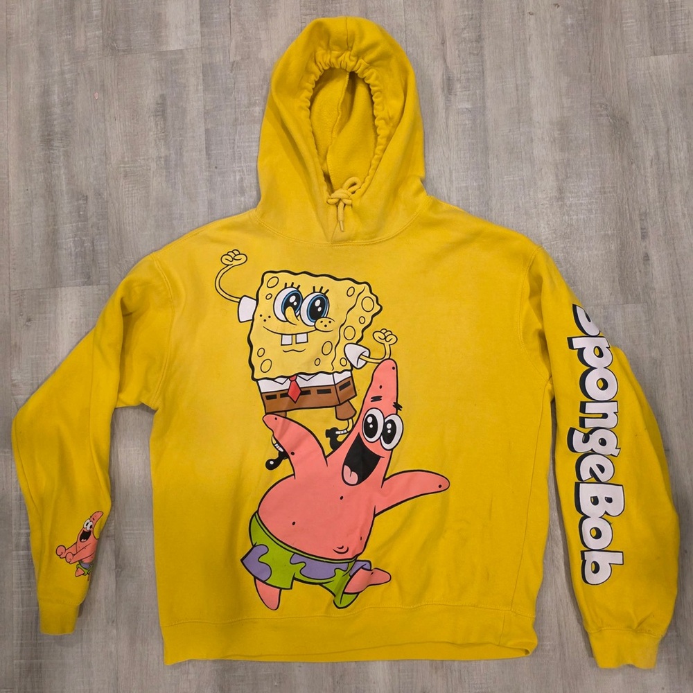 Nickelodeon SpongeBob SquarePants & Patrick Yellow Hoodie